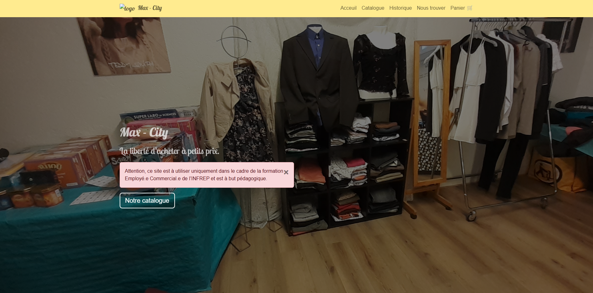 Site E-commerce